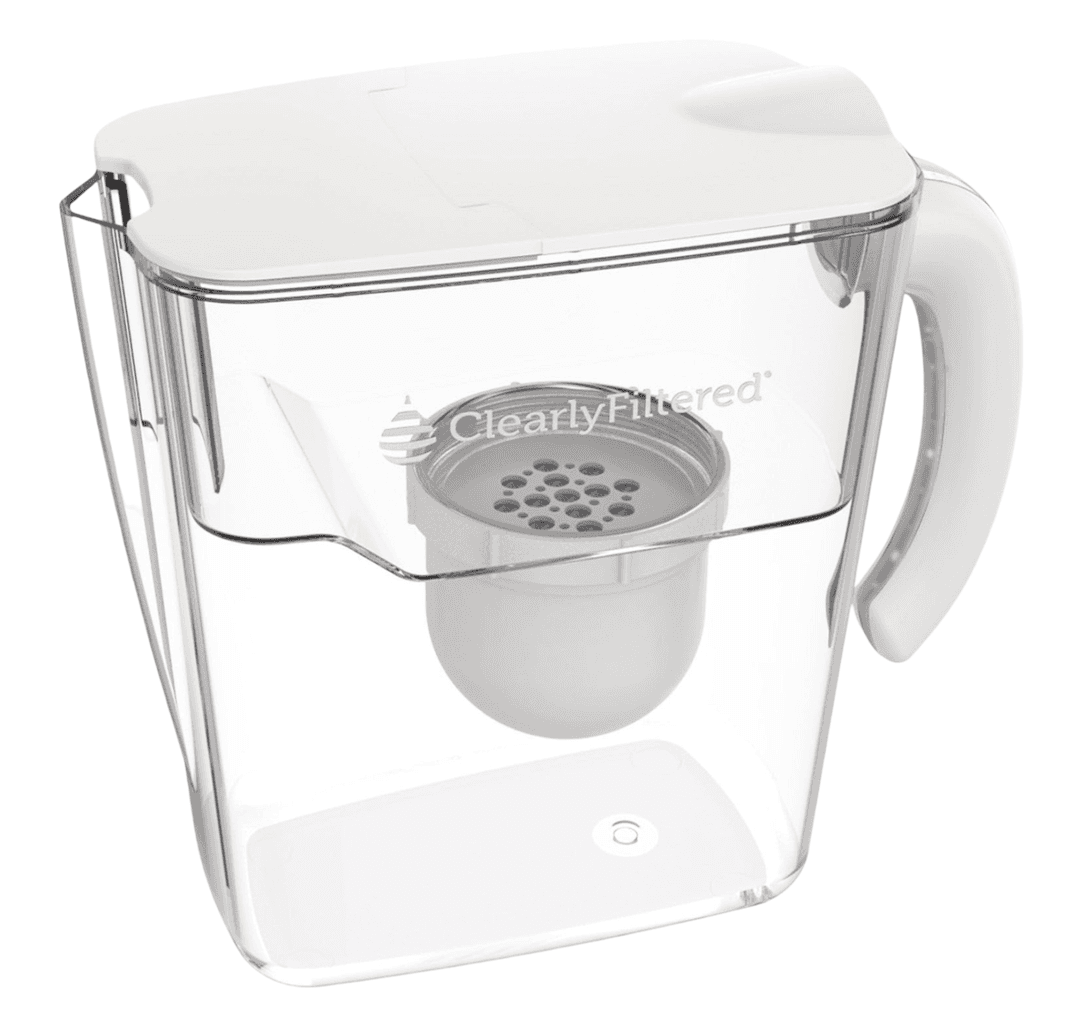 Clearly Filtered water pitcher