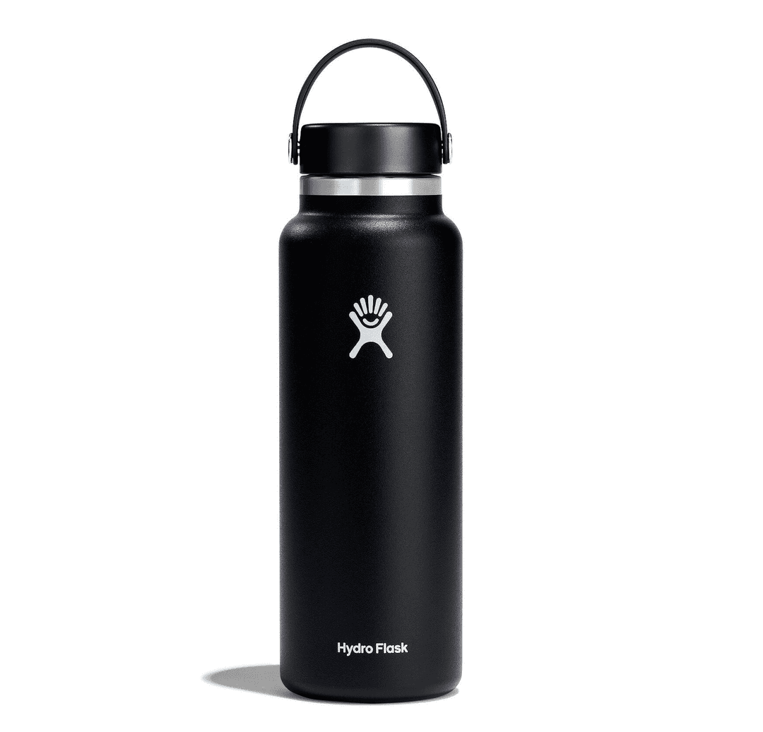 Hydro Flask vacuum insulated stainless steel water bottle, leakproof - 40 oz Wide Mouth