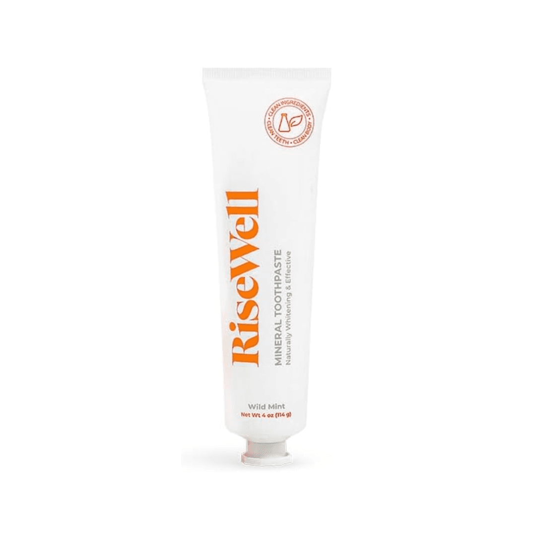 RiseWell Mineral Toothpaste - All Natural Toothpaste with Hydroxyapatite - Made in The USA